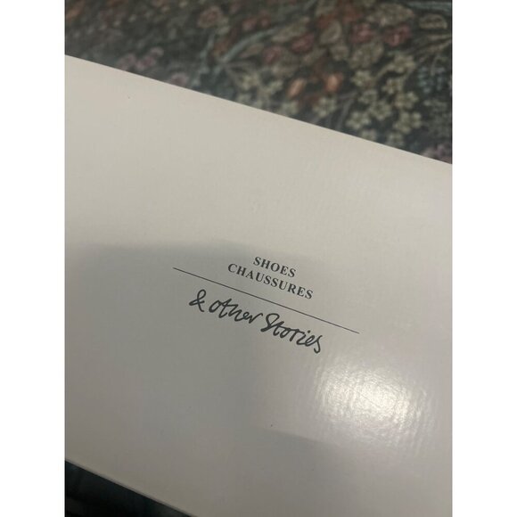 & OTHER STORIES Soft Leather Mules Black Womens Size US 5 - Picture 11 of 12